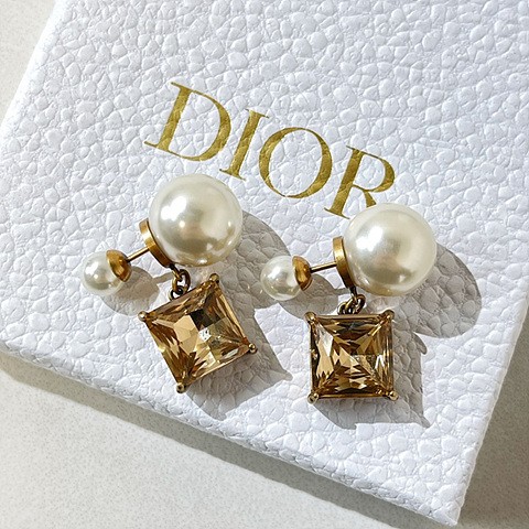 디올 dior 다이아 펄 귀걸이