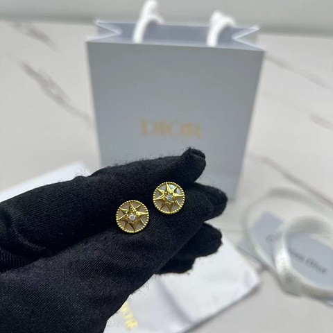 디올 dior 로즈드방 귀걸이