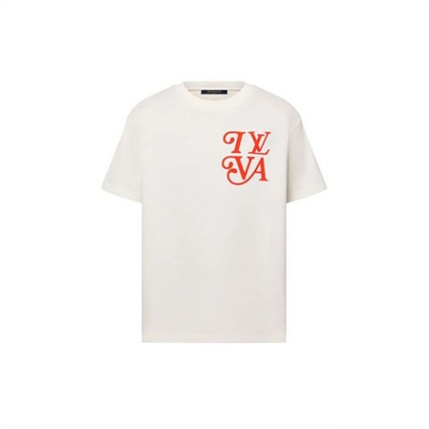 루이비통 VA 프린티드 티셔츠 1AFBC1（매장가 150만원）