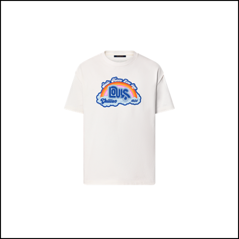 루이비통 레인보우 프린티드 티셔츠 (매장가 120만원)