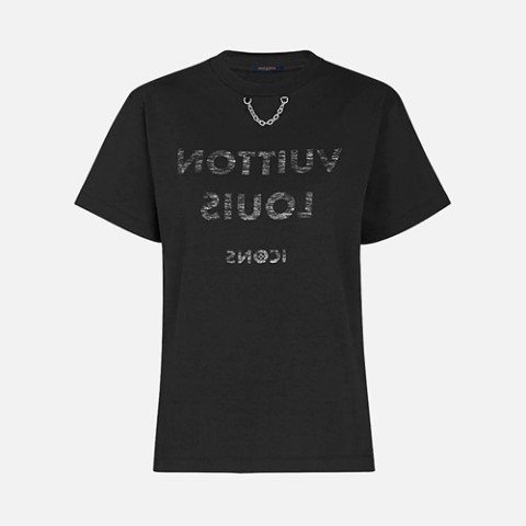 루이비통 프린트 티셔츠（매장가 130만원）