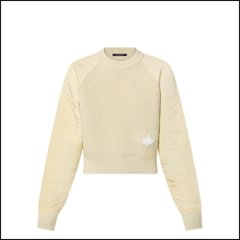 루이비통 나일론 슬리브 스웨터（매장가 300만원）