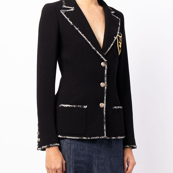 샤넬 빈티지 CC 로고 패츠 재킷 (매장가 1800만원) (2color)