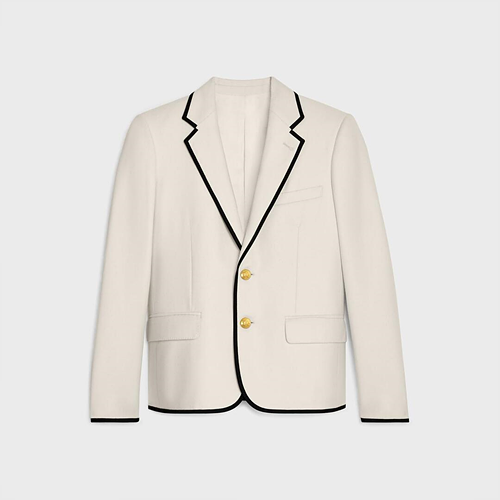 셀린느 숏 재킷 - 캐시미어 플란넬 (매장가 630만원) (2color)