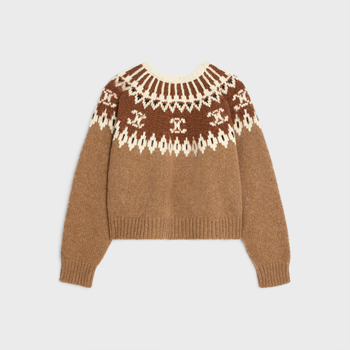 셀린느 페어 아일 울 크루넥 스웨터 (매장가 250만원)