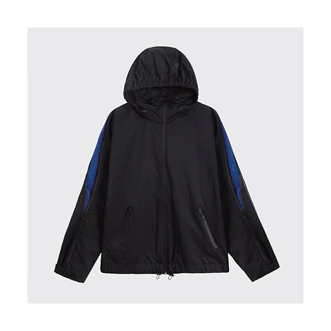 보테가베네타 더블 레이어 테크 블루 후드 자켓 (매장가 300만원)