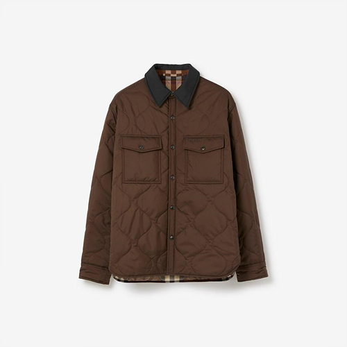 버버리 리버시블 체크 퀼팅 재킷 셔츠 (매장가 270만원)