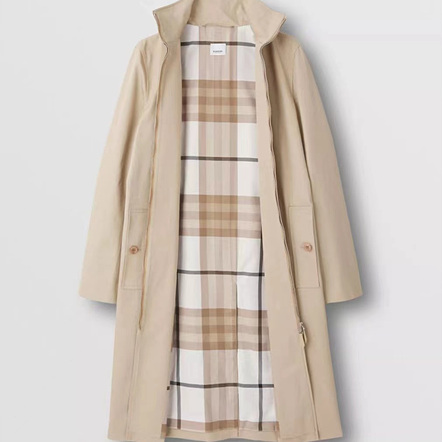 버버리 퍼널 넥 코튼 개버딘 트렌치 코트 (매장가 350만원) (2color)