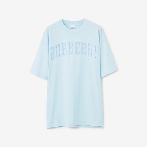 버버리 레이스 로고 코튼 오버사이즈 티셔츠 (매장가 150만원) (2color)