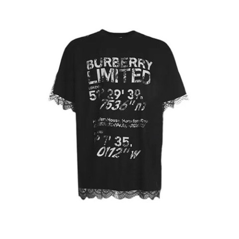 버버리 레이스 트림 프린트 티셔츠 (매장가 150만원)