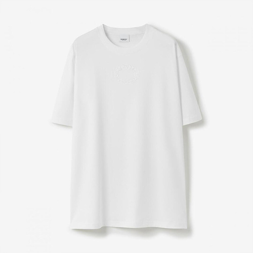 버버리 엠브로이더리 오크 로고 티셔츠 (매장가 90만원) (2color)