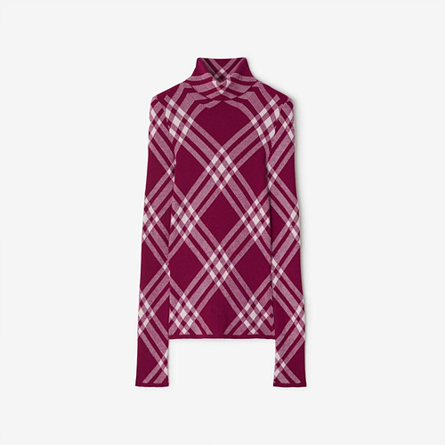 버버리 체크 울 블렌드 스웨터 (매장가 330만원) (2color)