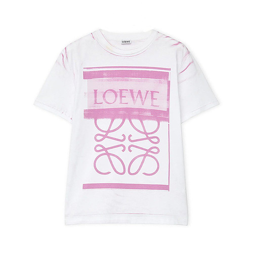 로에베 핑크 아나그램 코튼 블렌드 티셔츠 (매장가 100만원) (2color)
