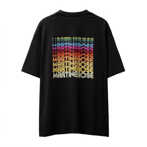 마틴로즈 70S 멀티 컬러 오버사이즈 티셔츠 (매장가 40만원)