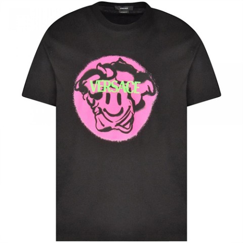 베르사체 메두사 핑크 코튼 티셔츠 (매장가 230만원)